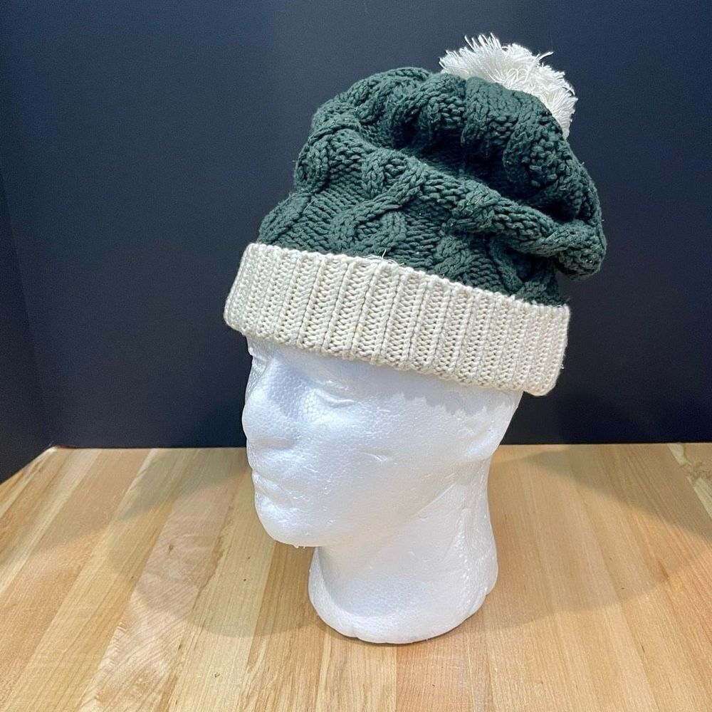 Patrick Francis Ireland Green and Cream Toboggan. One size.